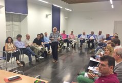 Encuentro con alcaldes de la Comunidad de Calatayud, dentro de la programación de la Cátedra